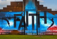 Acclaimed Graffiti Artist Takes On The Olympics