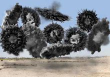 New photos of Major Opening-Day Explosion Event at Mathaf