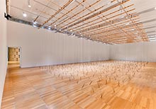 NYU Abu Dhabi Art Gallery Opens Zimoun to the Public Tomorrow