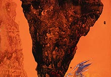 Laleh Khorramian and Monir Shahroudy Farmanfarmaian at Art Dubai 2023