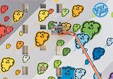 Marwan Shakarchi’s First Mural in Sharjah