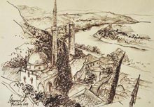 Ottoman Cultural Heritage in Artworks by Mehmed Slezovic