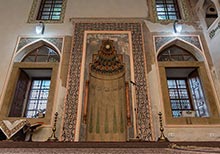 19th Century Wall Painting in Bosnia