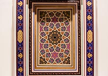 All [heavenly bodies] swim along, each in its orbit by Dana Awartani