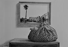 Hungry for Home by the Palestinian Artist Samah Shihadi