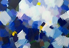 Samia Halaby’s Concurrent Solo Shows at Ayyam Gallery Dubai