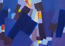 Opacity and Transparency, A Solo Exhibition of New York-based Artist Samia Halaby