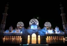 Sheikh Zayed Grand Mosque Projections
