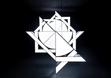 Light Installation ‘Hidden’ by Taqaseem Studio