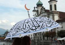 “European Rescue Umbrella” by  Wamidh Al-Ameri