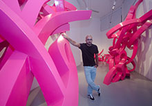 First Solo Exhibition by eL Seed Demonstrates Evolution in his ‘Calligraffiti’ Style