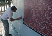 One Week at the Museum - Calligraffiti workshops by eL Seed